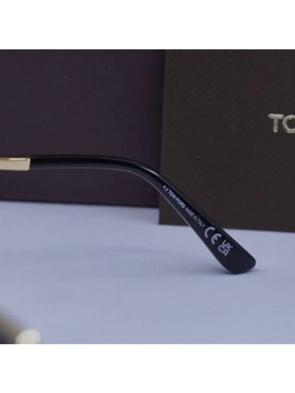 Tom Ford FT1159 30A Huxley Aviator Sunglasses - Shiny Deep Gold/Smoke
